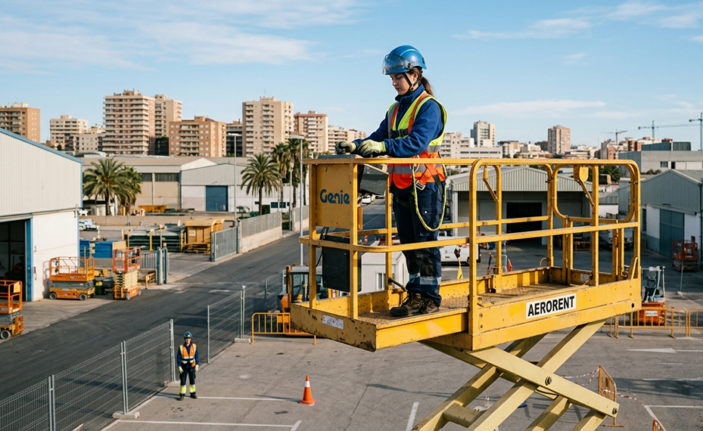 Curso de operador de plataformas elevadoras en Valencia